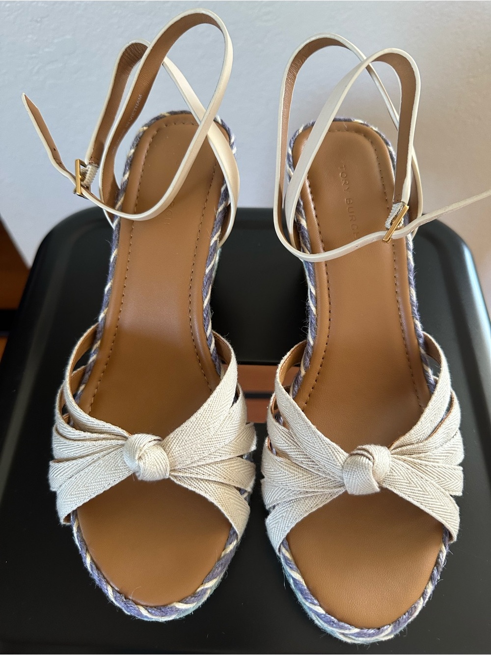 Tory Burch Multicolored Wedge
Espadrille Sandals - Paris Nappa - Size 8
- NEW